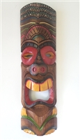 Tiki Wooden Mask with hanger