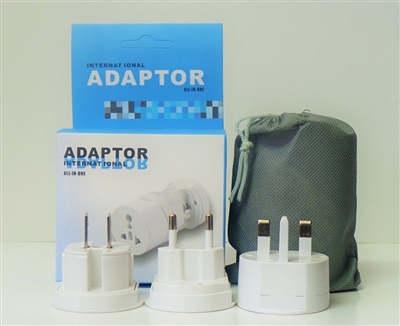 Universal All In One International Travel Power Plug Adapter Charger