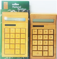Wood Bamboo Solar Calculator