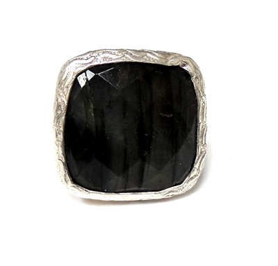 925 Silver Gem Stone Ring