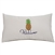 Lumbar Pillow with Pineapple & Welcome - Unique Coastal Decor | Nantucket Bound