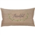 Embroidered "Thankful" Pillow in Sunbrella Fabric By Nantucket Bound | Nantucket Bound