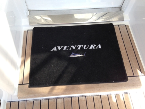 Personalized & Embroidered Cockpit Mat for Boats - Fishing