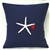 Starfish & Heart Pillow - Unique Coastal Décor for Kids | Nantucket Bound