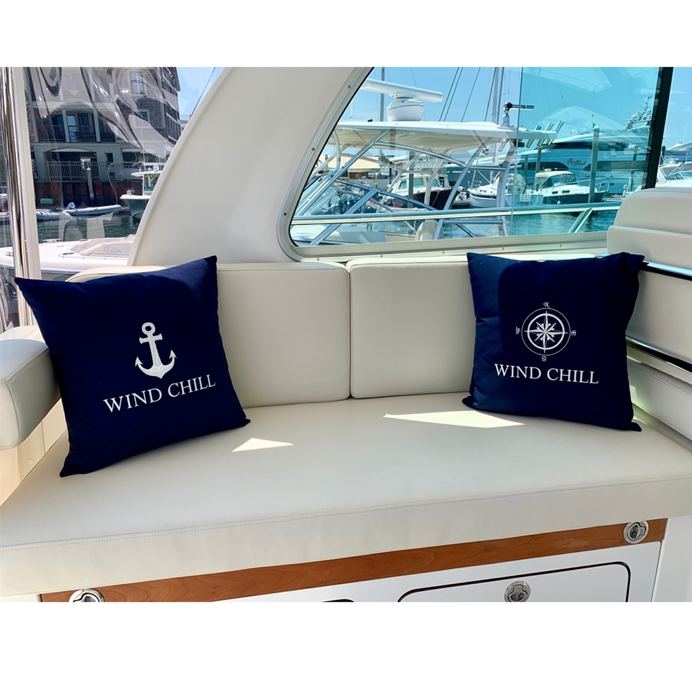 Yacht Throw Cushions. Yacht Decorative Cushion