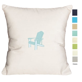 Coastal Cottage Adirondack Pillow - Unique Coastal Decor | Nantucket Bound