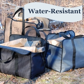 Water Resistant Firewood & Log Carrier - Unique Coastal Decor | Nantucket Bound