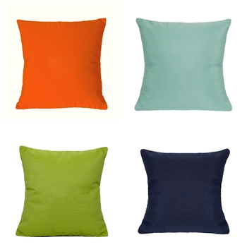 Nantucket Bound Indoor & Outdoor Solid Color Sunbrella Pillow | Nantucket Bound