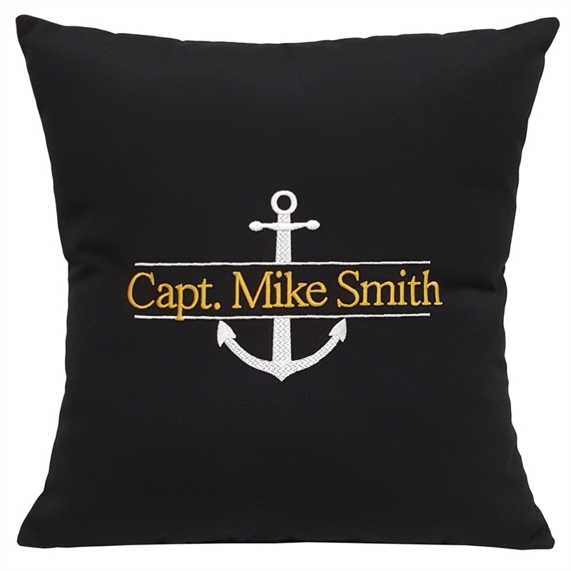Custom Captain's Pillow 3 Colors