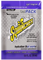 Sqwincher 015302-GR Grape Fast Packs - 200 Per Case