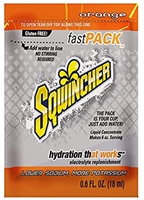 Sqwincher 015304-OR Orange Fast Packs - 200 Per Case