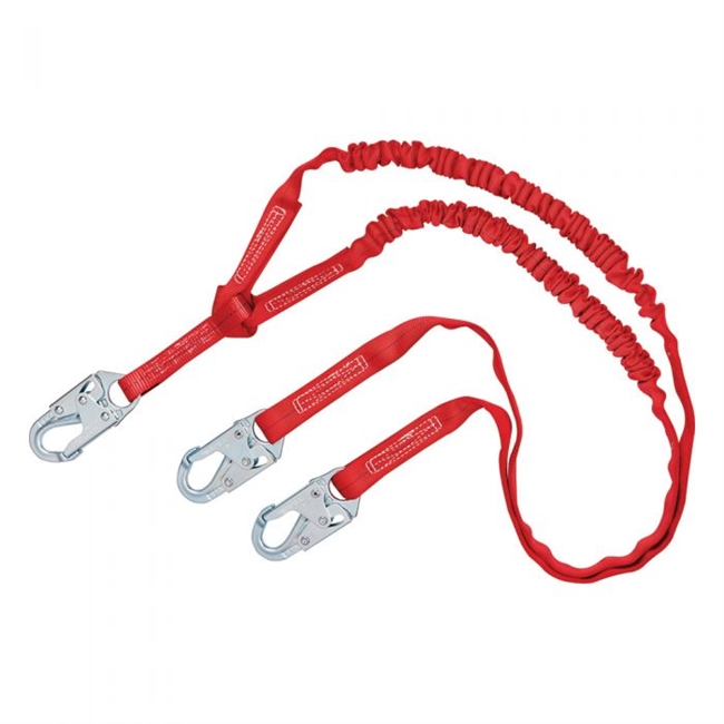 3M Protecta PRO 1340240 STOP 6 ft. Double Leg Shock Absorbing Lanyards