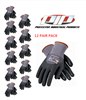 PIP 34-845 MaxiFlex Dotted Palms Micro-Foam Gloves - Sizes SM-XLG - 12 Pair Pack