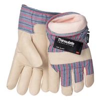 5720PP Winter Lined Premium Pig Grain Leather Palm Glove SM-XL