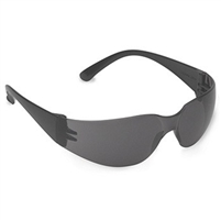 Cordova E04B20 Wraparound Safety Glasses with Uncoated Smoke Lens