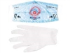 First Aid Only FAE-6015 CPR Face Mask Exam Gloves