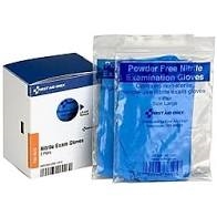 First Aid Only FAE-6018 Nitrile Exam Gloves