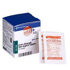 First Aid Only FAE-7008 Non-Aspirin Tablets