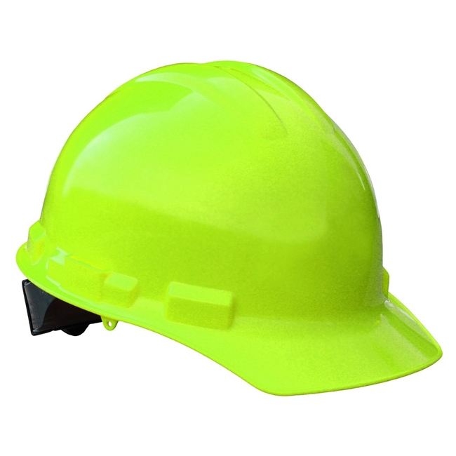 Radians GHR4-Green Hi-Viz High Density Granite Ratchet Hard Hat