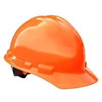 Radians GHR4-Orange Hi-Viz High Density Granite Ratchet Hard Hat