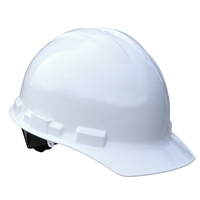 Radians GHR4-White High Density Granite Ratchet Hard Hat