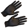 Safety Zone GNPR-size-1-K 100% Black Nitrile Gloves, Single Use, Powder Free