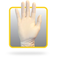 Safety Zone GRDR Disposable Latex Powdered Gloves