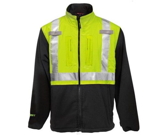 Tingley J73022 Phase 2 Hi-Vis Insulated Heavy Weight Fleece Jacket