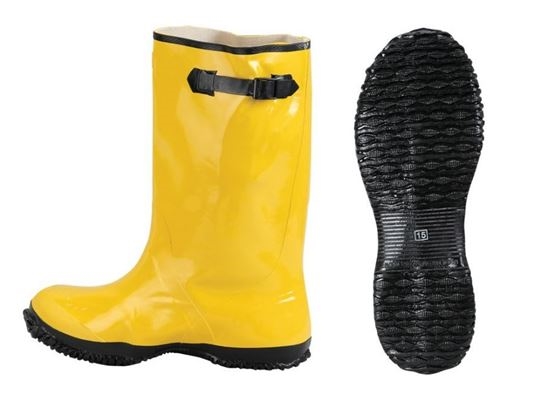 JW-A380 Yellow Over-the-Shoe Slicker Boot