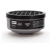 North N7500-1 Respirator Cartridge For Organic Vapors (Pair)
