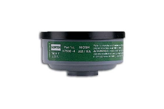 North N7500-4 Respirator Cartridge For Ammonia and Methylamine (Pair)