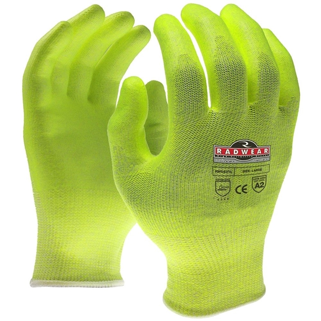 Silver Series Glove, Hi-Visibility Cut Level A2 Gripper Glove