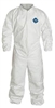 DuPont TY125S Tyvek Coverall, With Elastic Wrists/Ankles