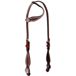 Weaver Texas Star One Eared Headstall - LEATHER for Sale!