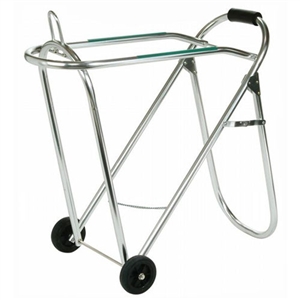 Rolling Folding Saddle Stand w/ Wheels on Sale!