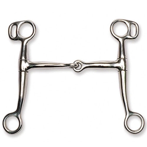 Stainless Steel Tom Thumb Snaffle Bit For Sale!