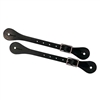 Weaver Single-Ply Spur Straps- Black For Sale