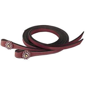 Weaver Texas Star Split Reins - LEATHER for Sale!