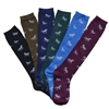 For Sale! Horses All Over Dark Knee Socks - PAIR