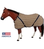 Open Front Stable Sheet; Give your horse an essential part of his wardrobe with these Bengal Open Front Stable Sheets. A traditional sheet offered in a Navy plaid, a favorite among horsemen.