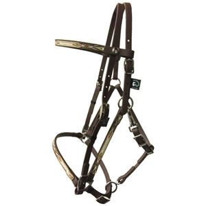 Navajo Designed Beta BioThane Deluxe Add On Headstall & Halter Combo for Sale!