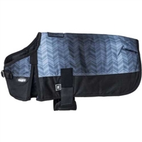 Tough 1 1200D Chevron Dog Blanket Grey