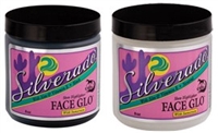 Silverado Face Glo
Dramatically highlight and enhance your horses beauty with this show highlighter for face, ears, muzzle, manes and tails. Formulated with aloe and vitamin E to condition skin and sunblockers for UVA and UVB protection. 8 oz.