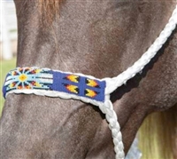 Professional's Choice Beaded Cowboy-Braided Rope Halter