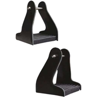 Cloud Stirrups - Black (Pair)