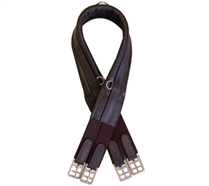 Pro Trainer Padded Leather Shaped Girth for sale!
