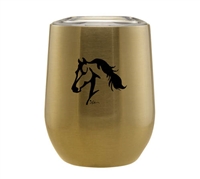 Wine Tumbler- Gold for sale!