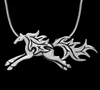 JJeni Ash Horse Necklace For Sale!