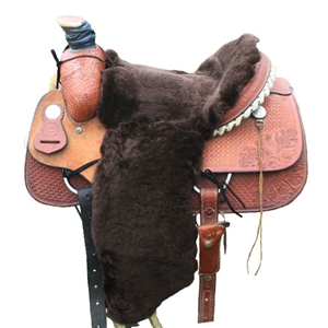 Shear Comfort Full Western Sheepskin Seat Saver for Sale!