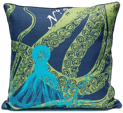 Outdoor Octopus Pillow - Ocean
